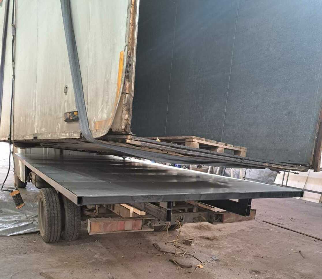 РЕМОНТ ПОЛА ФУРГОНА 